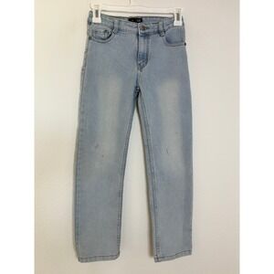 Public Record Big Boy Jeans Light Wash Straight Leg Size 10/12 M Boys
